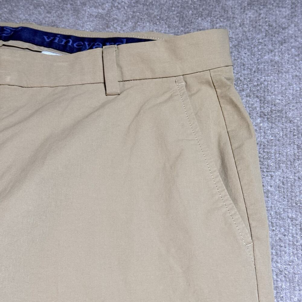 Vineyard Vines 40x32 Performance Pants‎ Men's Khaki 1P001094 Stretch Chino - Picture 9 of 16
